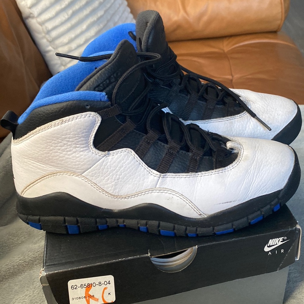 Kids Air Jordans 10 Retro GS Royal Blue